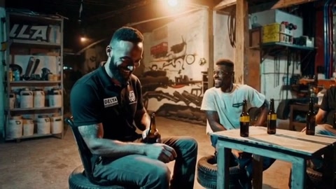 Video 3, shot 7: Smiling friends