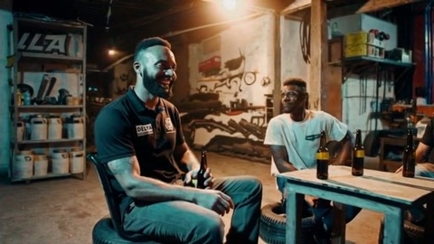 Video 3, shot 8: Casual banter