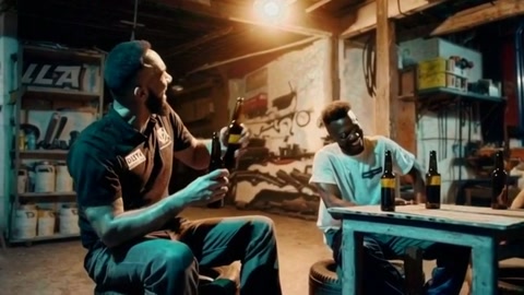 Video 3, shot 12: Offering beer
