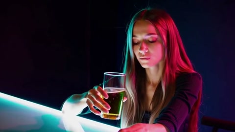 Video 4, shot 2: Slow sip