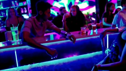 Video 4, shot 15: Neon party